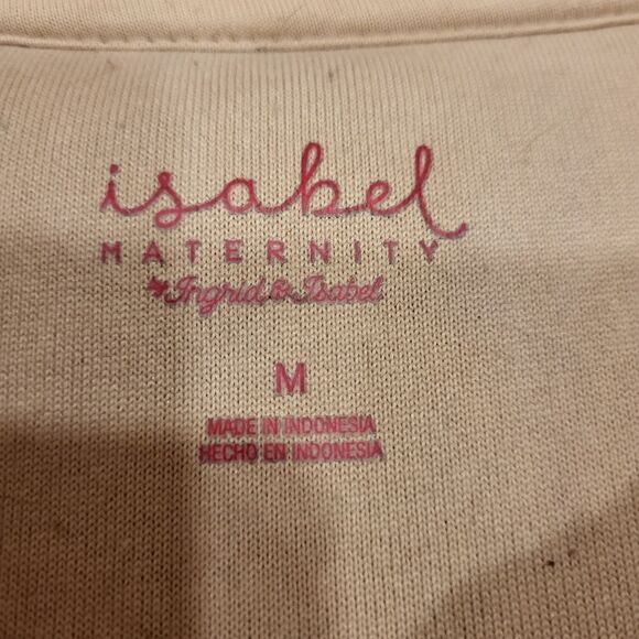 Isabel Maternity by Ingrid & Isabel Pink Fleece Jacket - Picture 4 of 6